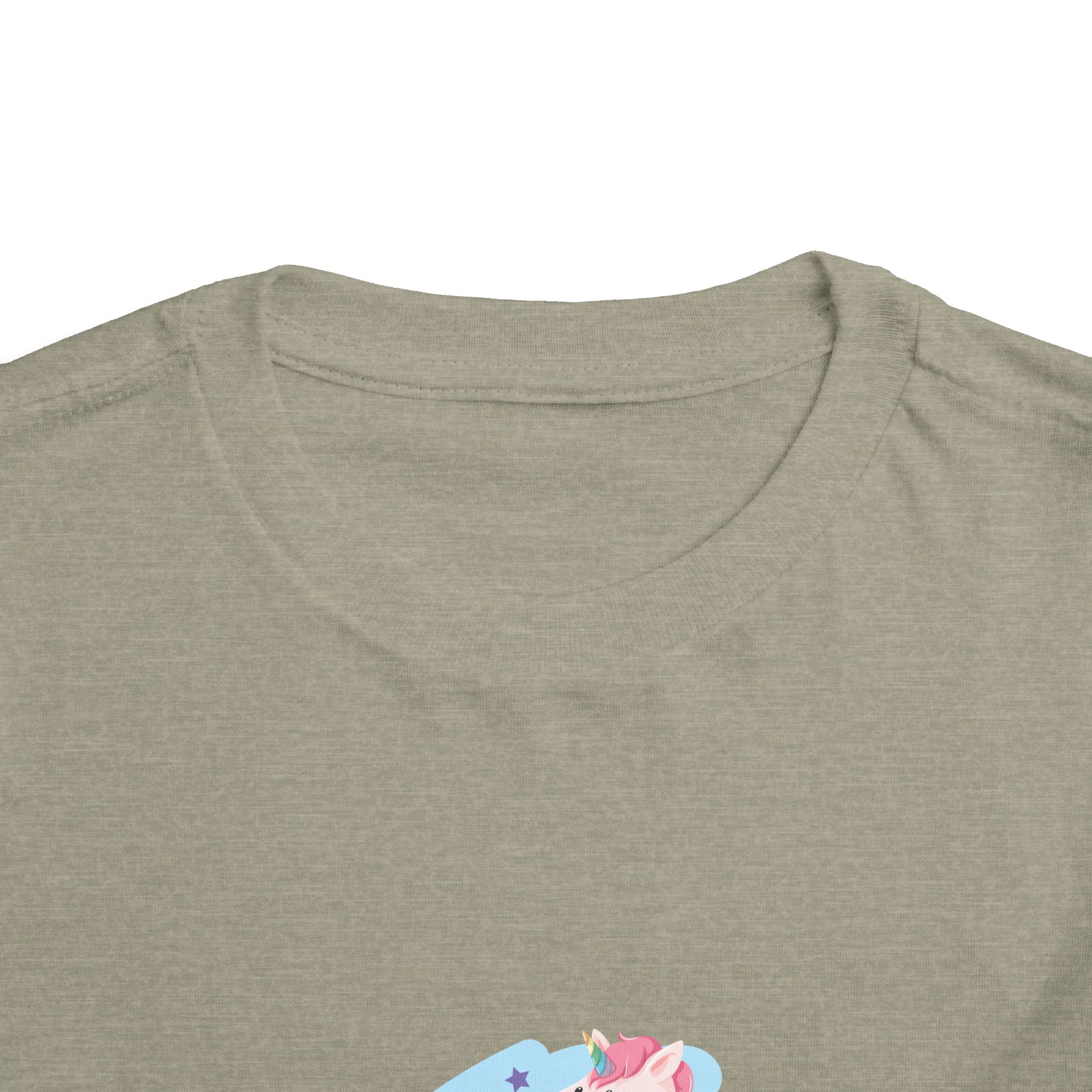 Cute Pink Unicorn on Rainbow Cloud Toddler T-Shirt – Adorable Fantasy Graphic Tee for Kids, Boys & Girls. - Image 7