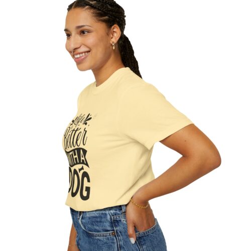 Life Is Better with a Dog T-Shirt – Cute Dog Lover Tee for Pet Owners & Dog Parents. - Image 22