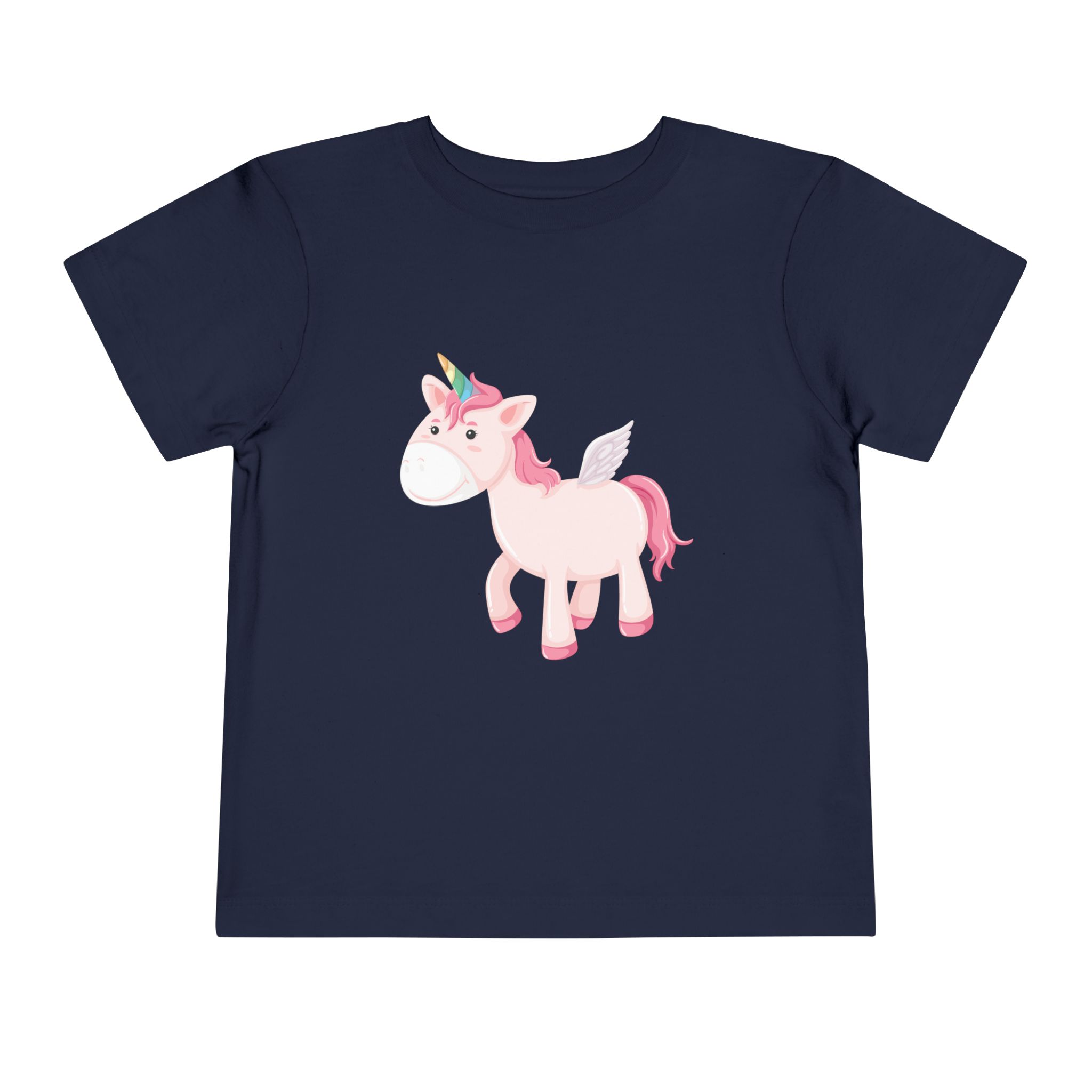 Cute Pink Pegasus Unicorn Toddler T-Shirt – Adorable Fantasy Graphic Tee for Kids, Boys & Girls. - Image 17