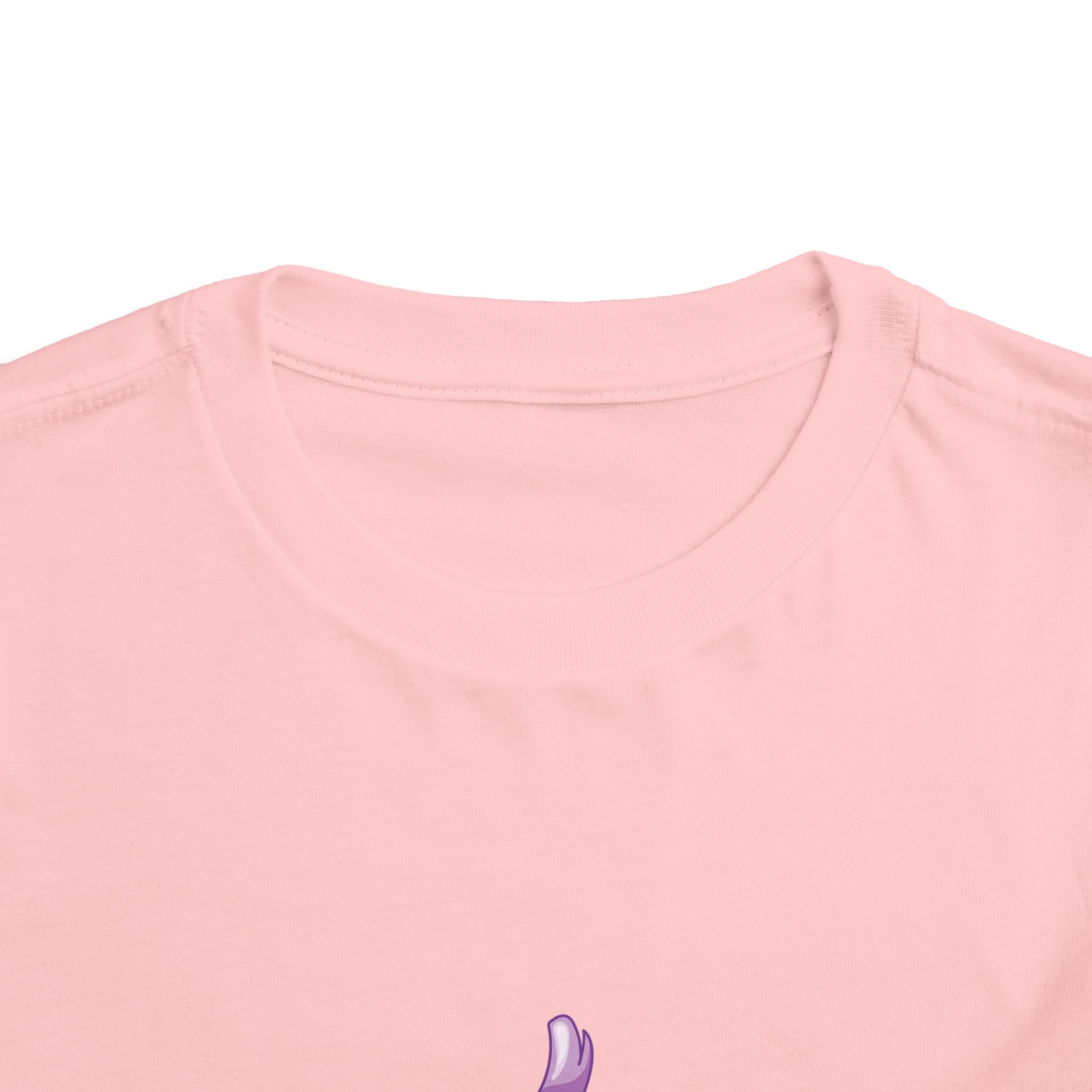 Cute Purple Cartoon Bird Toddler T-Shirt – Adorable Animal Graphic Tee for Kids, Boys & Girls. - Image 23