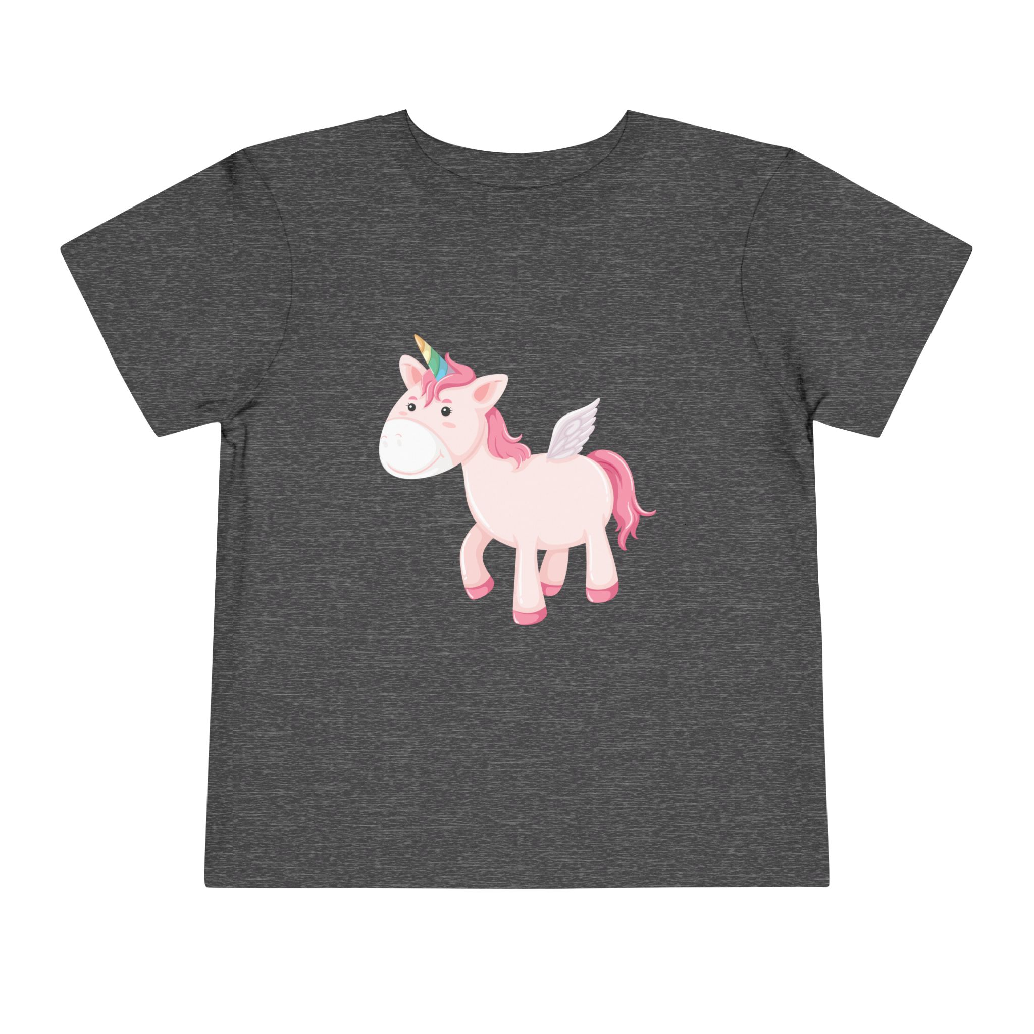 Cute Pink Pegasus Unicorn Toddler T-Shirt – Adorable Fantasy Graphic Tee for Kids, Boys & Girls. - Image 21