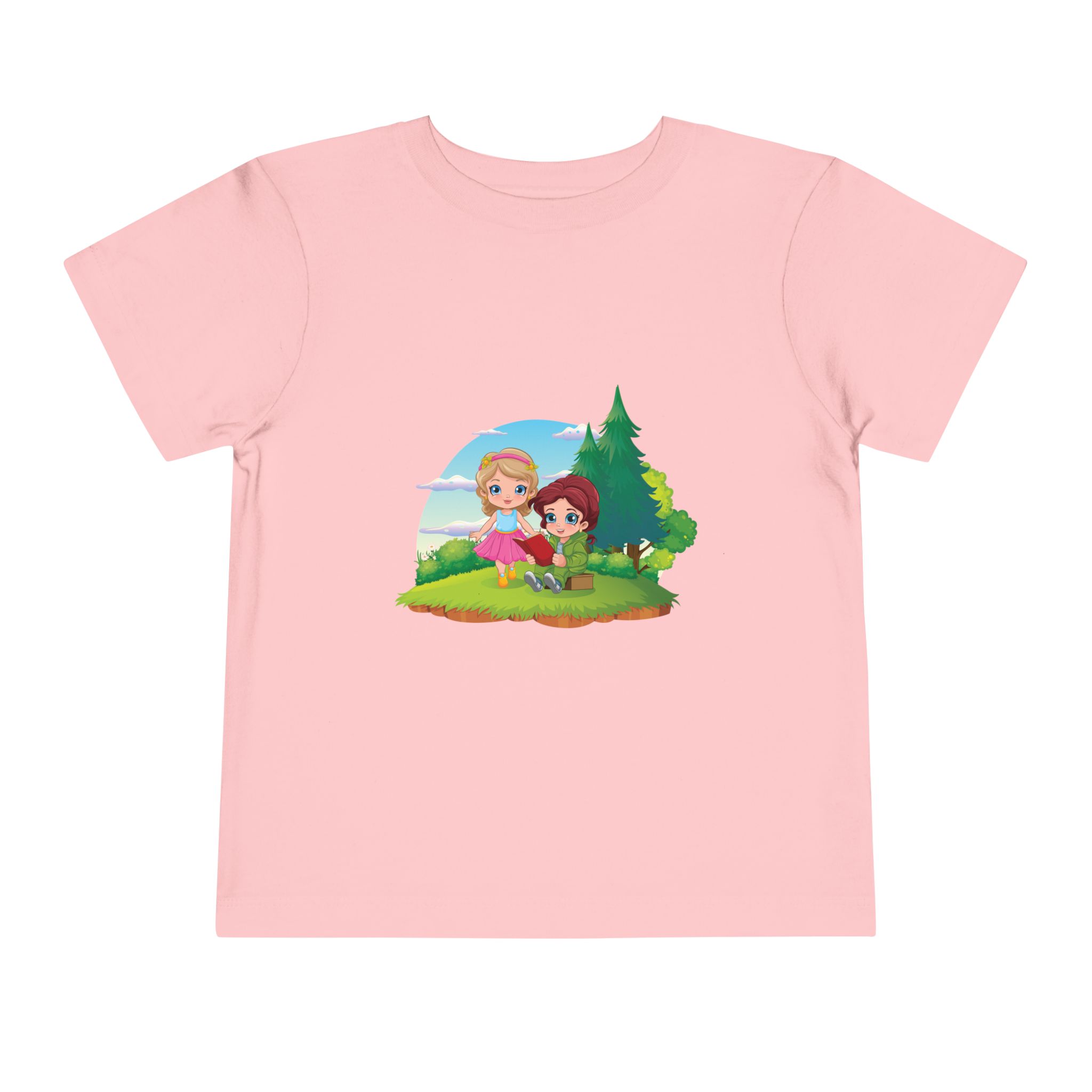 Princess Adventure Toddler T-Shirt – Cute Forest Friends Graphic Tee for Kids, Boys & Girls. - Image 25