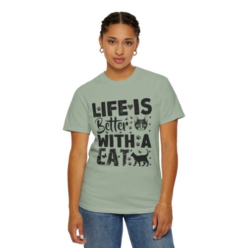 Life Is Better With A Cat lover T-Shirt. - Image 29