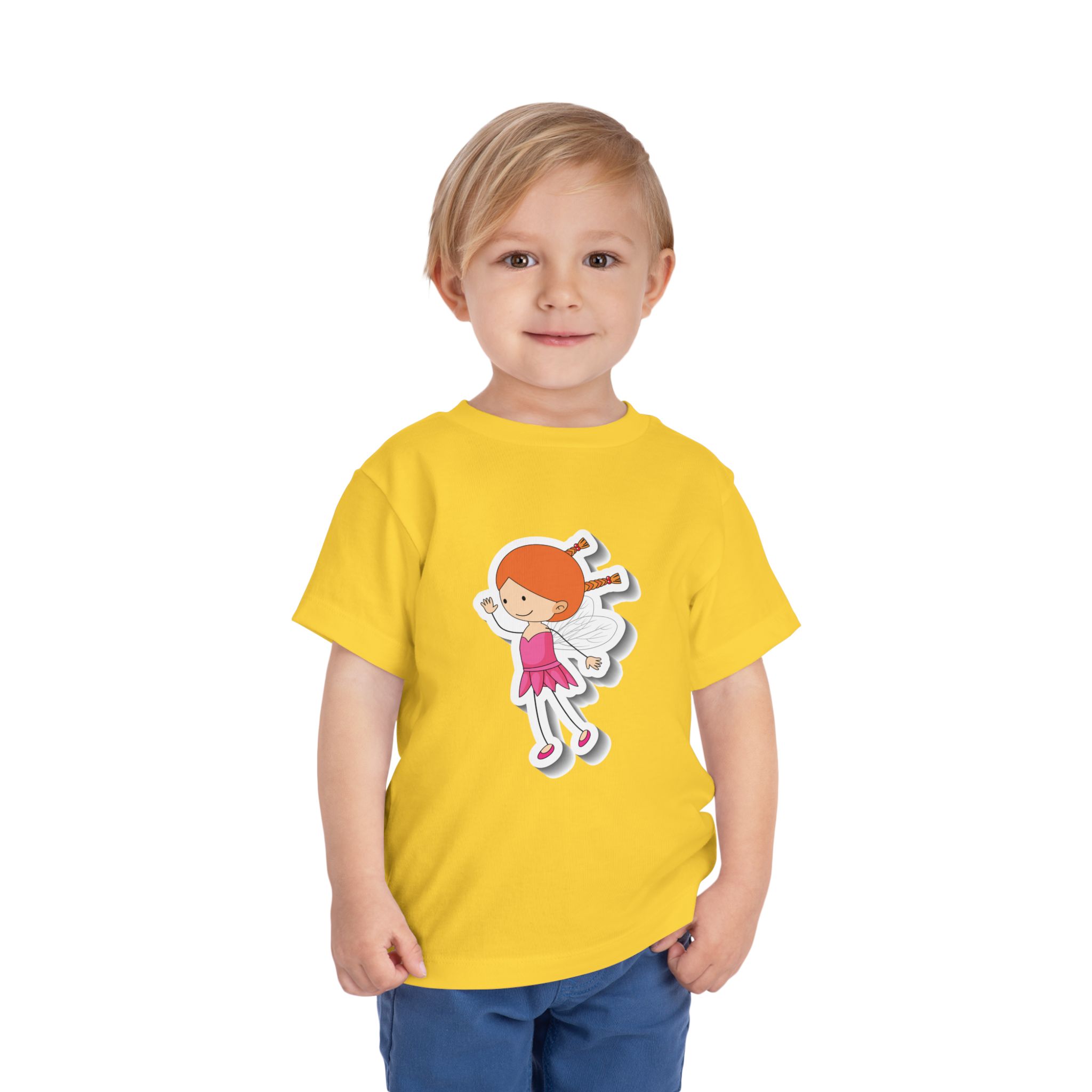 Cute Dancing Fairy Girl Toddler T-Shirt – Adorable Magical Graphic Tee for Kids, Boys & Girls. - Image 14