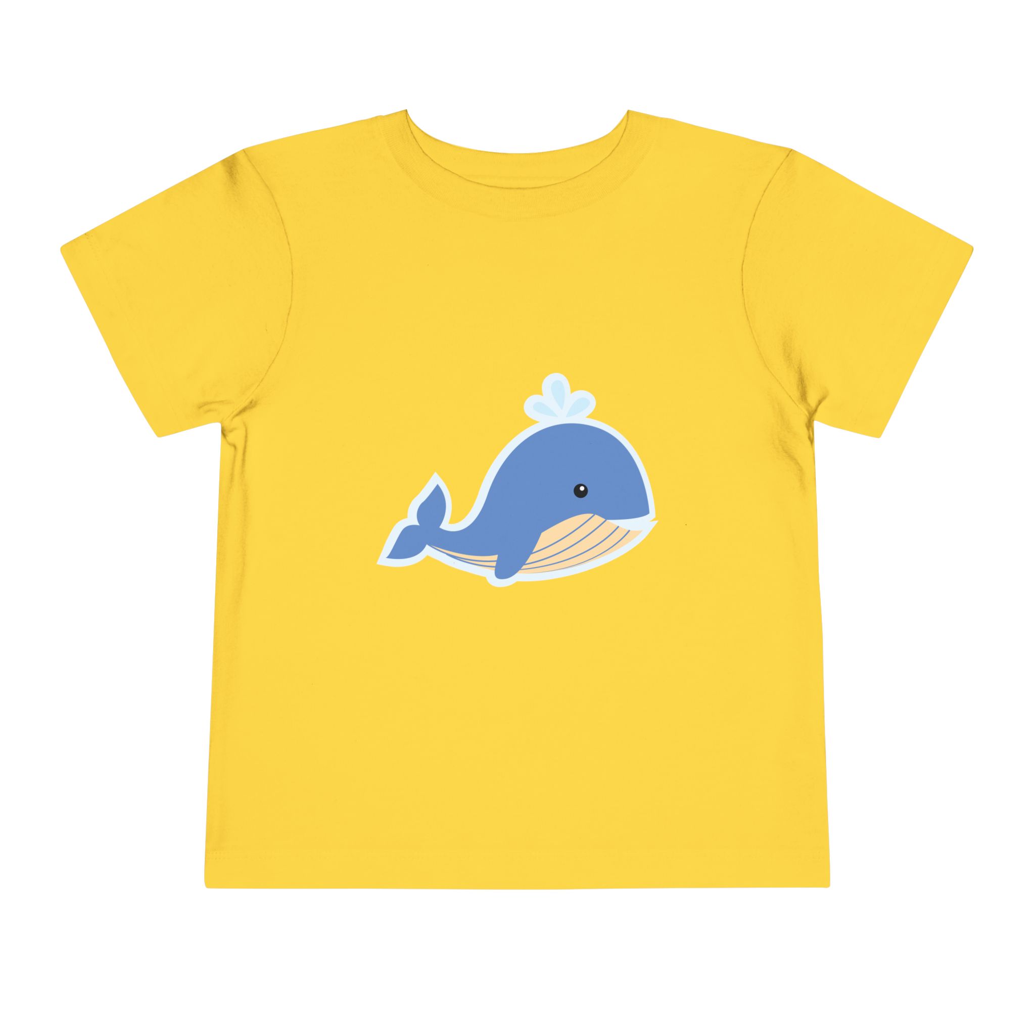 Cute Blue Whale Toddler T-Shirt – Cartoon Ocean Animal Graphic Tee for Kids, Boys & Girls. - Image 5