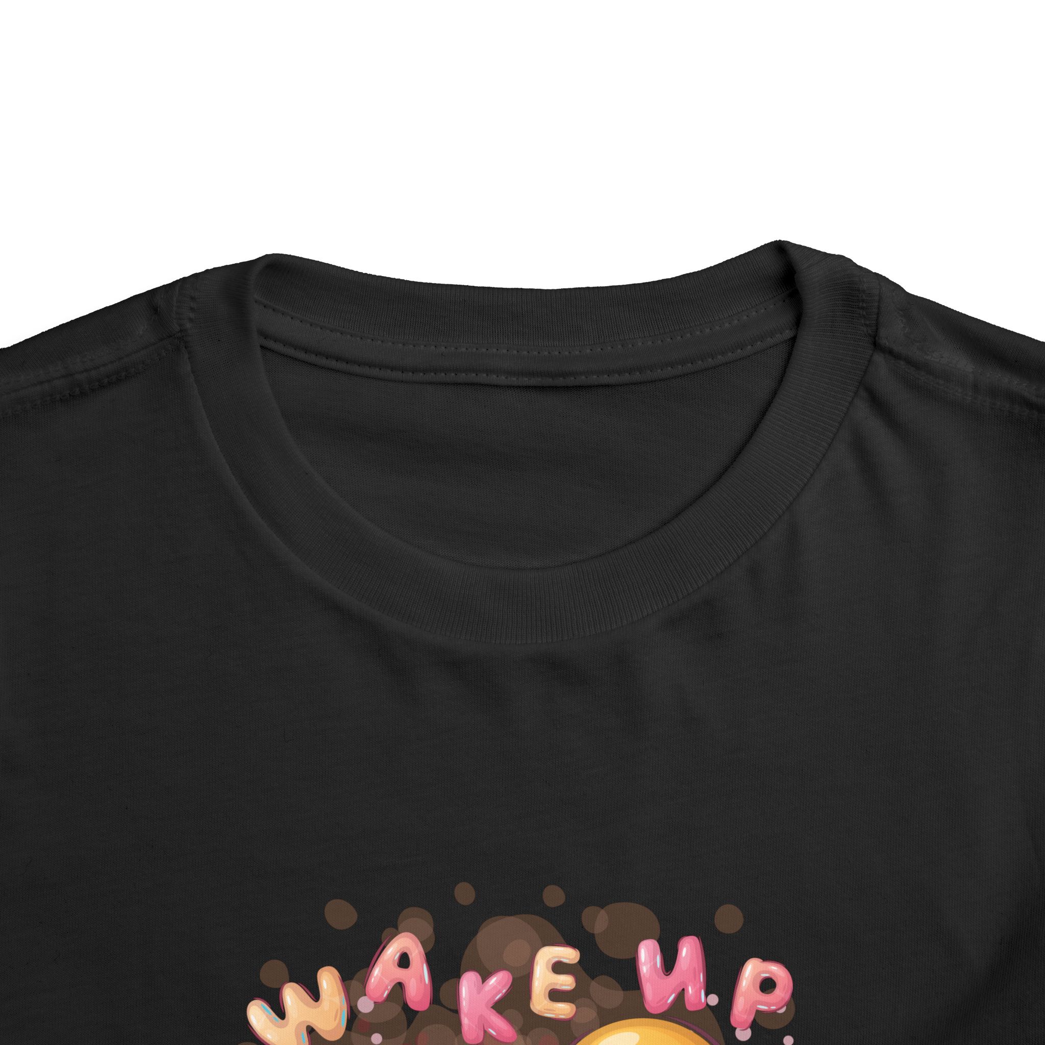 Wake Up Alarm Clock Toddler T-Shirt – Cute Morning Cartoon Graphic Tee for Kids, Boys & Girls. - Image 7