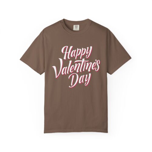 Happy Valentine’s Day T-Shirt – Script Graphic Tee for Love, Romance & Elegant Festive Style. - Image 9