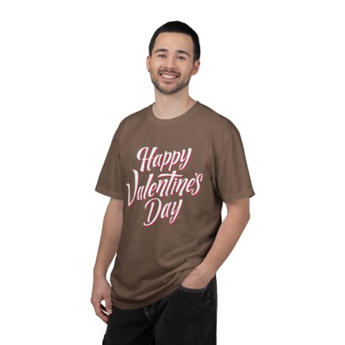 Happy Valentine’s Day T-Shirt – Script Graphic Tee for Love, Romance & Elegant Festive Style. - Image 10