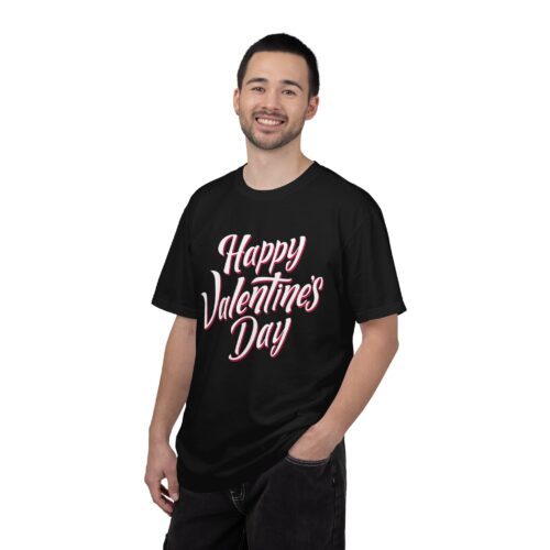 Happy Valentine’s Day T-Shirt – Script Graphic Tee for Love, Romance & Elegant Festive Style. - Image 34