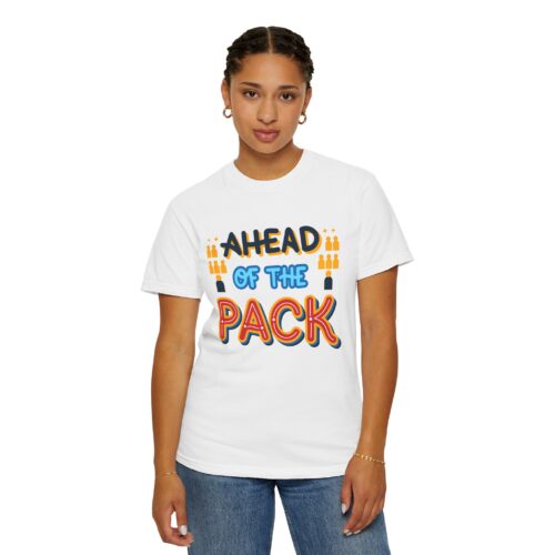 Ahead of the Pack T-Shirt – Retro Bold Graphic Tee for Leadership, Confidence & Standout Style. - Image 4