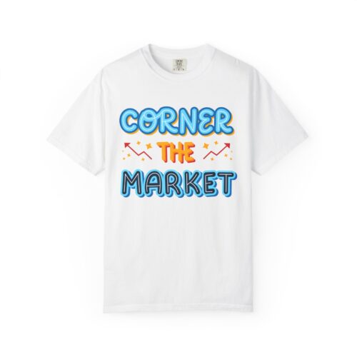 Corner the Market T-Shirt – Retro Neon Graphic Tee for Ambition, Hustle & Bold Business Vibes. - Image 9