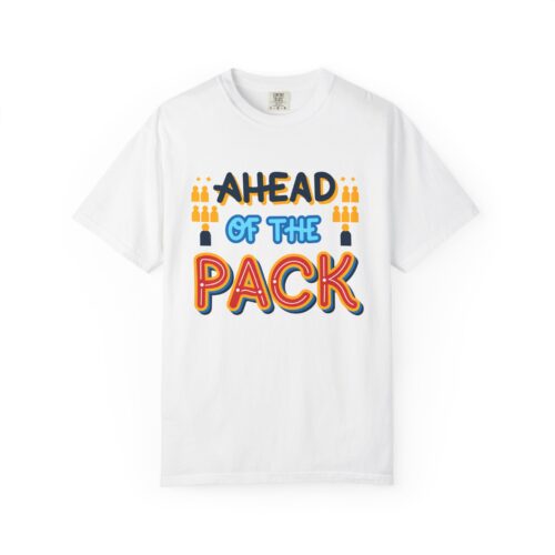 Ahead of the Pack T-Shirt – Retro Bold Graphic Tee for Leadership, Confidence & Standout Style. - Image 1