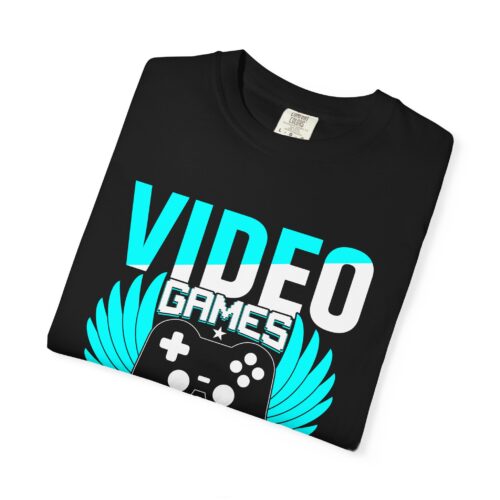 Video Games Because Reality Is Overrated T-Shirt – Funny Gaming Graphic Tee for Escape, Humor & Gamer Lifestyle. - Image 7