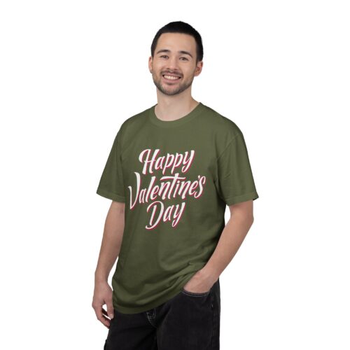 Happy Valentine’s Day T-Shirt – Script Graphic Tee for Love, Romance & Elegant Festive Style. - Image 18
