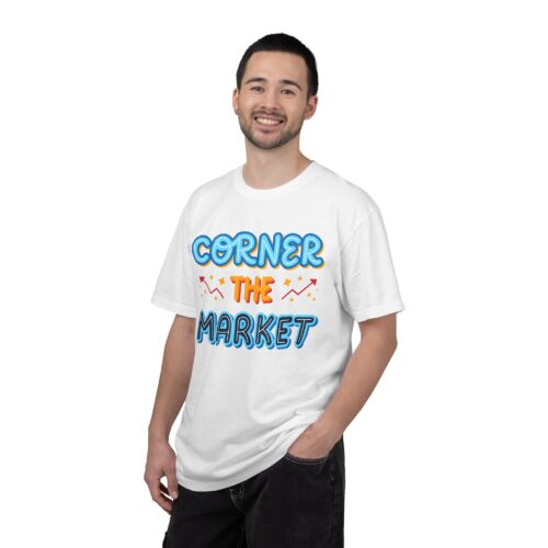 Corner the Market T-Shirt – Retro Neon Graphic Tee for Ambition, Hustle & Bold Business Vibes. - Image 10
