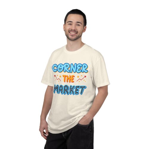 Corner the Market T-Shirt – Retro Neon Graphic Tee for Ambition, Hustle & Bold Business Vibes. - Image 18