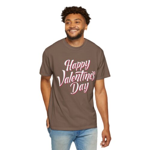 Happy Valentine’s Day T-Shirt – Script Graphic Tee for Love, Romance & Elegant Festive Style. - Image 14