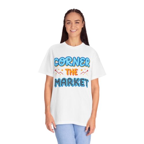 Corner the Market T-Shirt – Retro Neon Graphic Tee for Ambition, Hustle & Bold Business Vibes. - Image 11