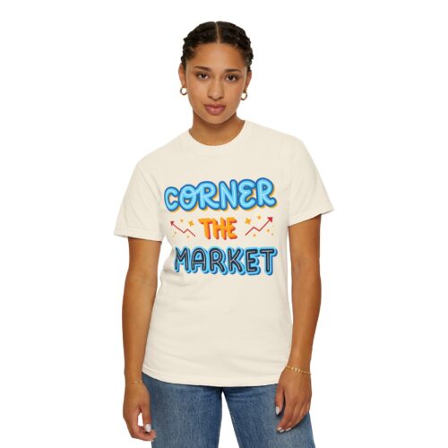 Corner the Market T-Shirt – Retro Neon Graphic Tee for Ambition, Hustle & Bold Business Vibes. - Image 20