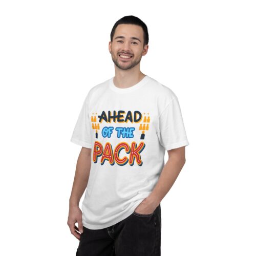 Ahead of the Pack T-Shirt – Retro Bold Graphic Tee for Leadership, Confidence & Standout Style. - Image 2