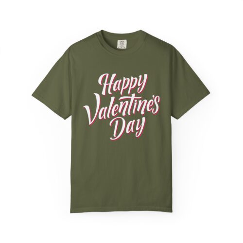 Happy Valentine’s Day T-Shirt – Script Graphic Tee for Love, Romance & Elegant Festive Style. - Image 17