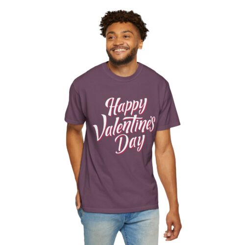 Happy Valentine’s Day T-Shirt – Script Graphic Tee for Love, Romance & Elegant Festive Style. - Image 54