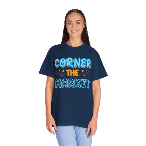 Corner the Market T-Shirt – Retro Neon Graphic Tee for Ambition, Hustle & Bold Business Vibes. - Image 35