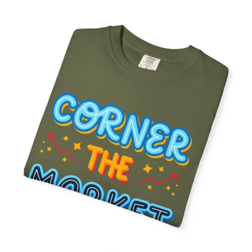 Corner the Market T-Shirt – Retro Neon Graphic Tee for Ambition, Hustle & Bold Business Vibes. - Image 31