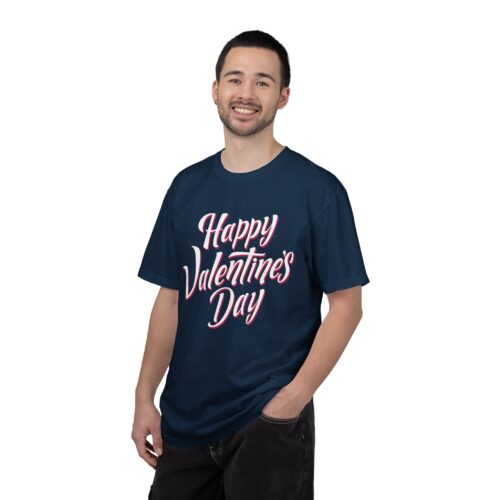 Happy Valentine’s Day T-Shirt – Script Graphic Tee for Love, Romance & Elegant Festive Style. - Image 26