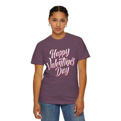 Happy Valentine’s Day T-Shirt – Script Graphic Tee for Love, Romance & Elegant Festive Style. - Image 52
