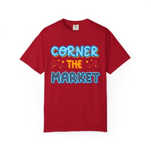 Corner the Market T-Shirt – Retro Neon Graphic Tee for Ambition, Hustle & Bold Business Vibes. - Image 49