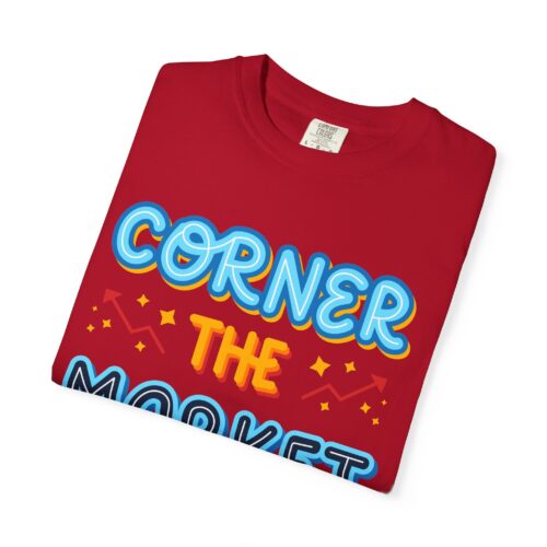 Corner the Market T-Shirt – Retro Neon Graphic Tee for Ambition, Hustle & Bold Business Vibes. - Image 55
