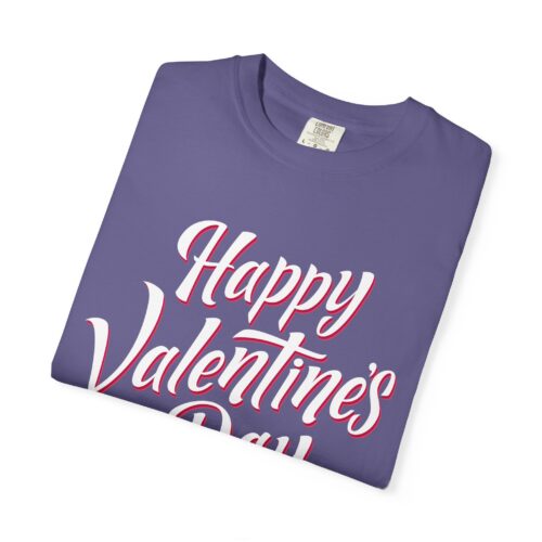 Happy Valentine’s Day T-Shirt – Script Graphic Tee for Love, Romance & Elegant Festive Style. - Image 47