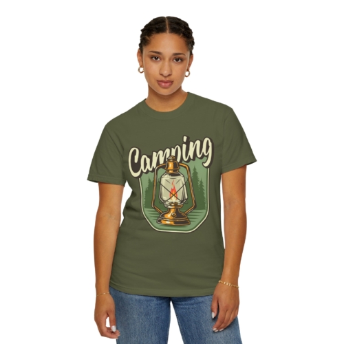 Camping Lantern T-Shirt – Vintage Camp Graphic Tee for Outdoor Lovers, Fun Adventure Wear & Perfect Gift Giving. - Image 52