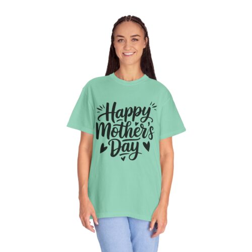 “Happy Mother’s Day” Script T-Shirt – Cute Graphic Tee for Moms, Gift Giving & Celebration Wear. - Image 27