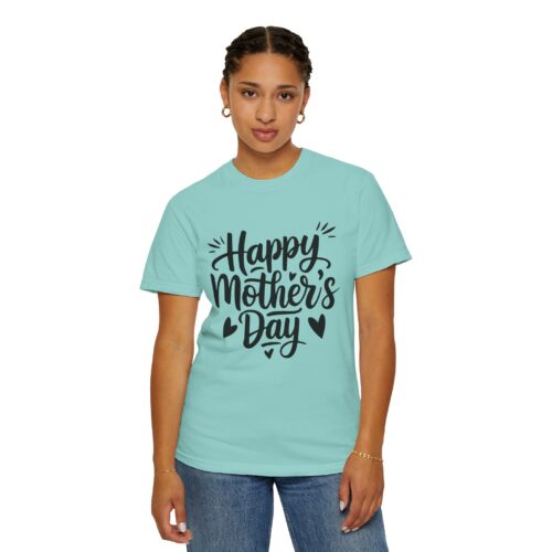 “Happy Mother’s Day” Script T-Shirt – Cute Graphic Tee for Moms, Gift Giving & Celebration Wear. - Image 36