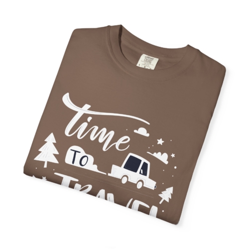Time to Travel T-Shirt – Adventure Road Trip Graphic Tee for Travel Lovers, Fun Outdoor Wear & Perfect Gift Giving. - Image 15