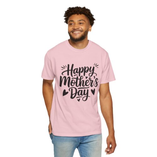 “Happy Mother’s Day” Script T-Shirt – Cute Graphic Tee for Moms, Gift Giving & Celebration Wear. - Image 54