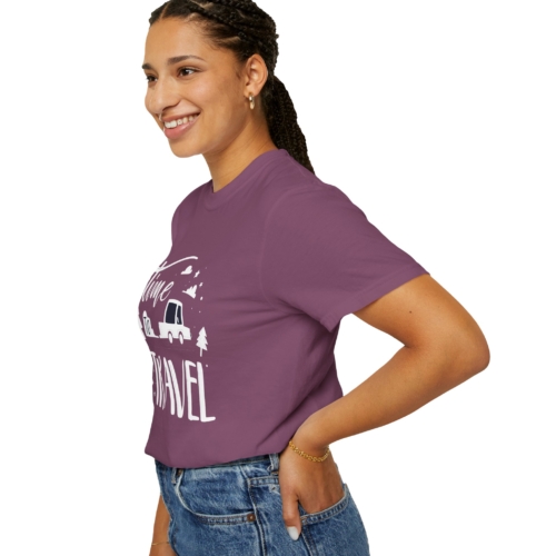 Time to Travel T-Shirt – Adventure Road Trip Graphic Tee for Travel Lovers, Fun Outdoor Wear & Perfect Gift Giving. - Image 45