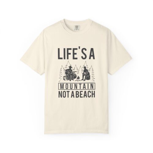 b2 - 12.18 - Life’s a Mountain Not a Beach T-Shirt – Camping & Hiking Graphic Tee for Outdoor Lovers, Fun Adventure Wear & Perfect Gift Giving. - Image 17