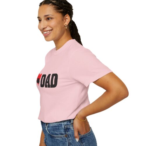 “I love Dad” Mustache T-Shirt – Cute Father’s Day Graphic Tee for Dads, Perfect Gift Giving & Celebration Wear. - Image 53