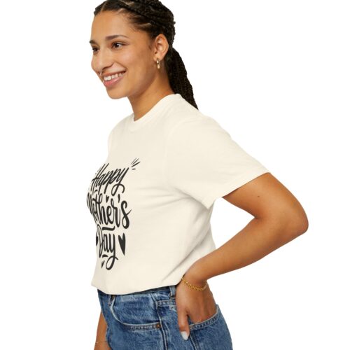 “Happy Mother’s Day” Script T-Shirt – Cute Graphic Tee for Moms, Gift Giving & Celebration Wear. - Image 21