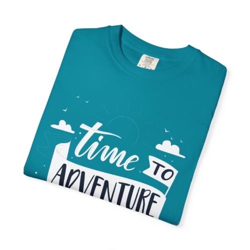 Time to Adventure T-Shirt – Outdoor Camping Graphic Tee for Nature Lovers, Fun Travel Wear & Perfect Gift Giving. - Image 7