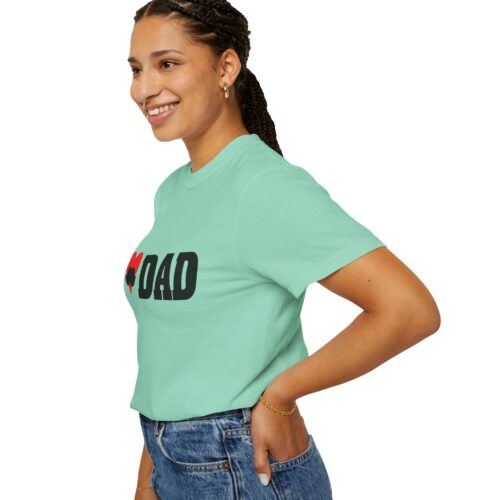 “I love Dad” Mustache T-Shirt – Cute Father’s Day Graphic Tee for Dads, Perfect Gift Giving & Celebration Wear. - Image 21