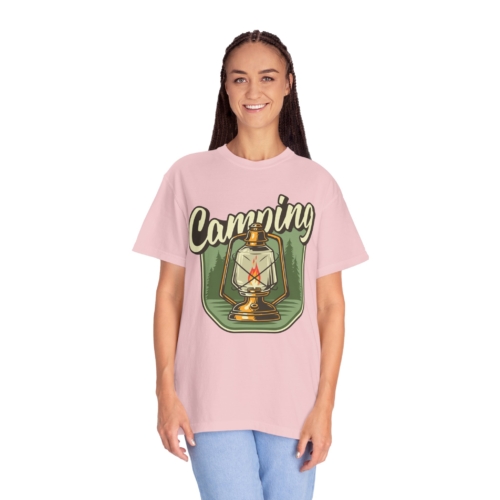 Camping Lantern T-Shirt – Vintage Camp Graphic Tee for Outdoor Lovers, Fun Adventure Wear & Perfect Gift Giving. - Image 19