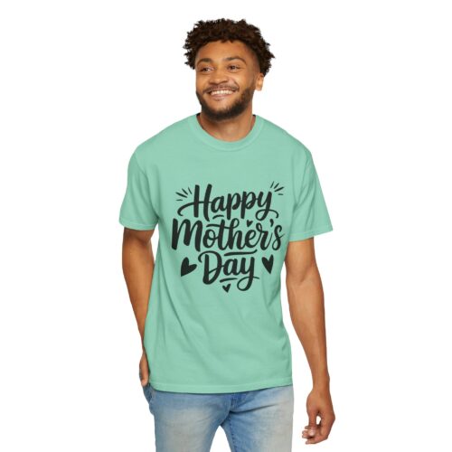 “Happy Mother’s Day” Script T-Shirt – Cute Graphic Tee for Moms, Gift Giving & Celebration Wear. - Image 30