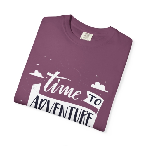 Time to Adventure T-Shirt – Outdoor Camping Graphic Tee for Nature Lovers, Fun Travel Wear & Perfect Gift Giving. - Image 47