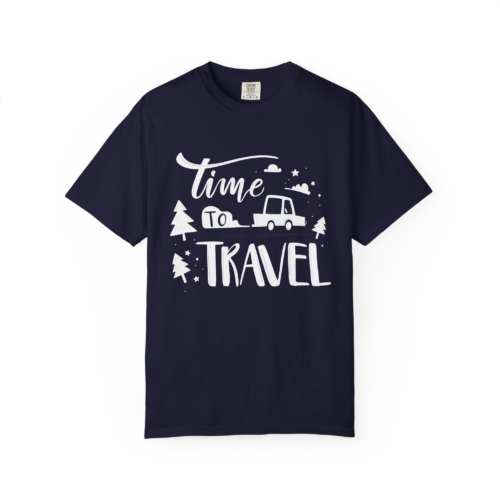 Time to Travel T-Shirt – Adventure Road Trip Graphic Tee for Travel Lovers, Fun Outdoor Wear & Perfect Gift Giving. - Image 17