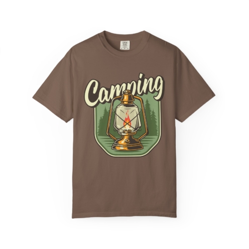 Camping Lantern T-Shirt – Vintage Camp Graphic Tee for Outdoor Lovers, Fun Adventure Wear & Perfect Gift Giving. - Image 41