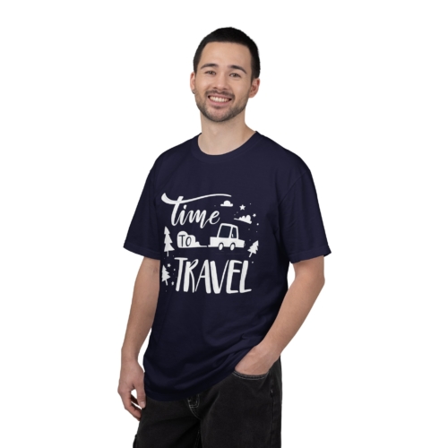 Time to Travel T-Shirt – Adventure Road Trip Graphic Tee for Travel Lovers, Fun Outdoor Wear & Perfect Gift Giving. - Image 18